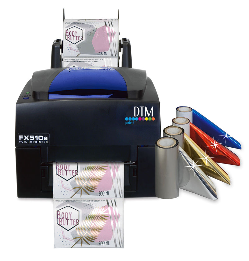 FX510e/FX810e Foil Printing -  הוספת צבע פויל על מדבקות